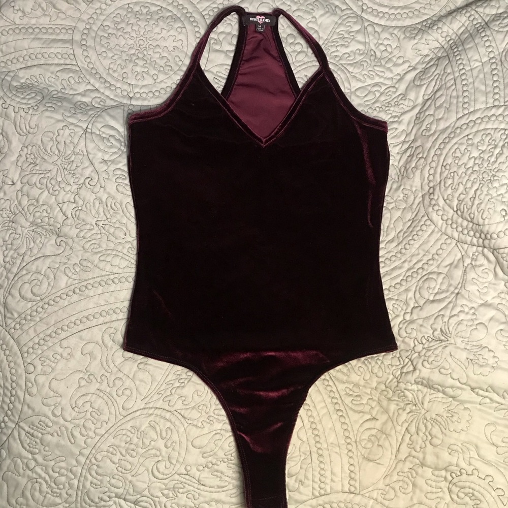 Ransom Velvet Bodysuit